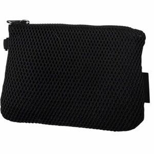 Dagne Dover Black Mesh Pouch EUC